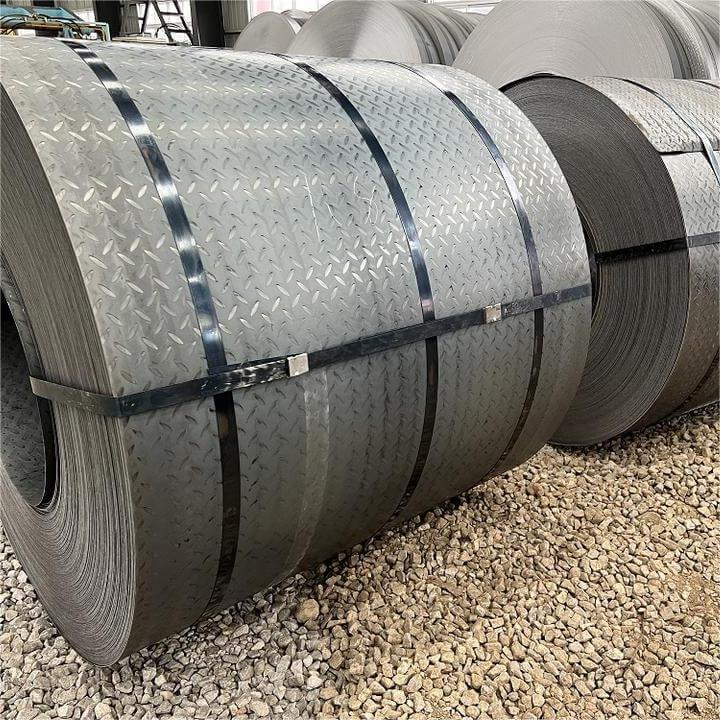 Checkered Steel Coil